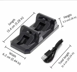 Base carga doble para Mandos PS4