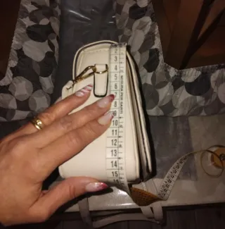 Borsa Donna Bianca Trapuntata