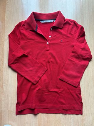 Polo Tommy Hilfiger Rojo Talla S