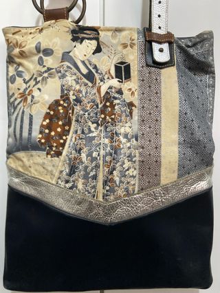 Bolso Masmona floral geisha