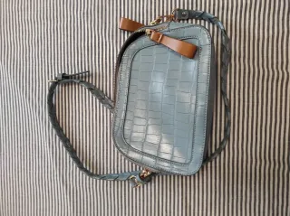 Bolso azul mujer