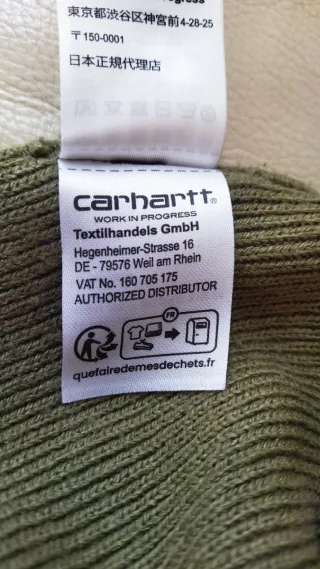 Gorro Carhartt Verde