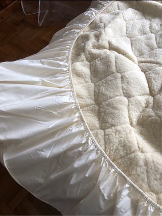 Cubre colchón lana merino Lo Monaco 1,50 cm