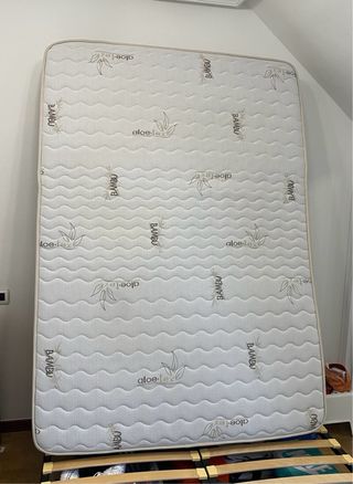 Colchón Viscoelástico 135x190 cm Aloe Vera