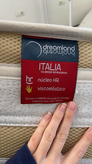 Colchón Viscoelástico 135x190 cm Aloe Vera