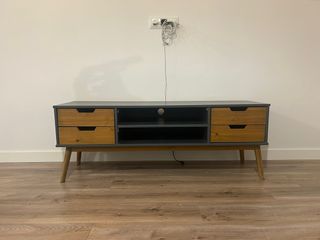 Cómoda de madera estilo nórdico