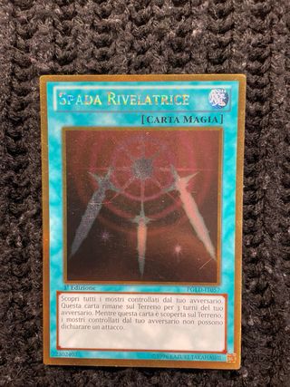2 Carte Magia Yu-Gi-Oh! Spada Rivelatrice