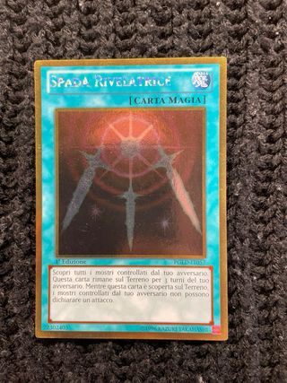 2 Carte Magia Yu-Gi-Oh! Spada Rivelatrice
