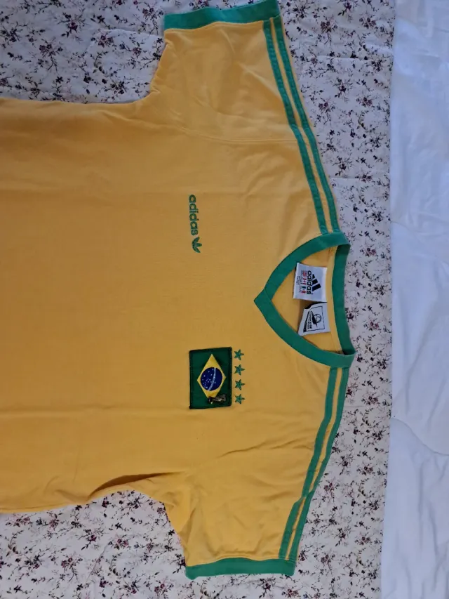 Camiseta Brasil Coleccionista Mundial 98 Talla G