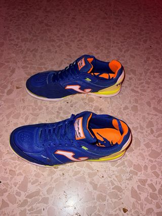 Zapatillas Joma Top Flex Rebound Azul Naranja