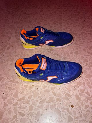 Zapatillas Joma Top Flex Rebound Azul Naranja