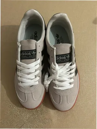 Adidas Handball Spezial Talla 38 Gris/Rojo