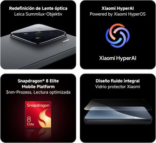 Xiaomi 15 - Smartphone de 12+512GB, Lente óptica L