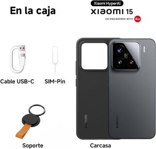 Xiaomi 15 - Smartphone de 12+512GB, Lente óptica L