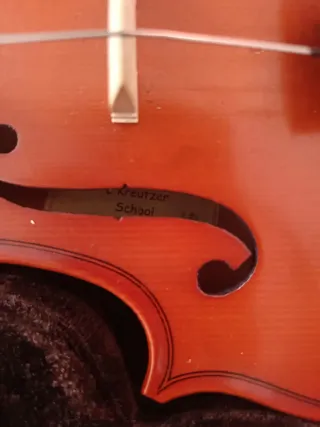 Violín E Kreutzer School 1/2+ Atril y complementos