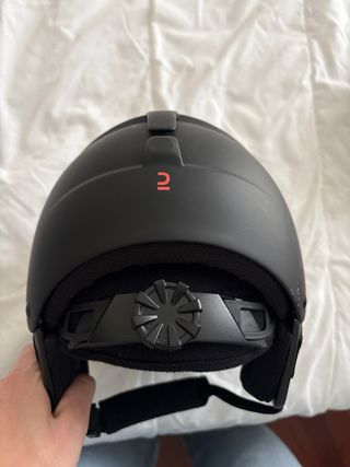 Casco infantil negro para snow/ski