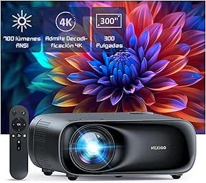 NexiGo PJ40 (Gen 3) Proyector con WiFi y Bluetooth