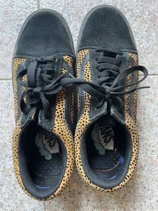 Zapatillas Vans Old Skool Comfycush Leopardo T38.5