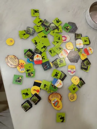 Lote de fichas de juego