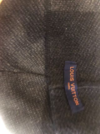 Gorro Louis Vuitton Negro/Gris