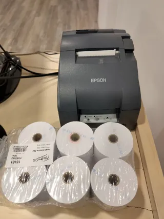 Impresora de Tickets Epson Gris