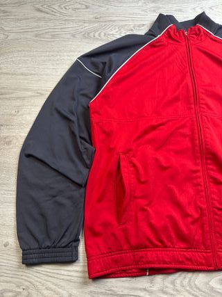 Nike Track Jacket Zip Up Embroidered Swoosh Retro