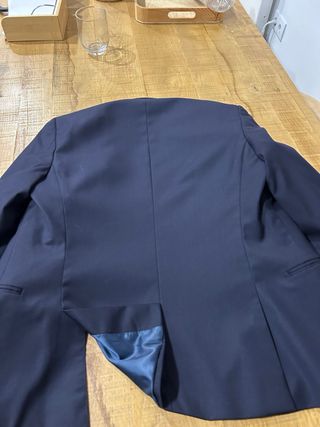 Traje de vestir azul marino oscuropara adolescente