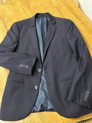 Traje de vestir azul marino oscuropara adolescente