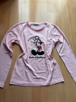 Camiseta Dolce & Gabbana Mickey Mouse Talla M