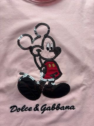 Camiseta Dolce & Gabbana Mickey Mouse Talla M