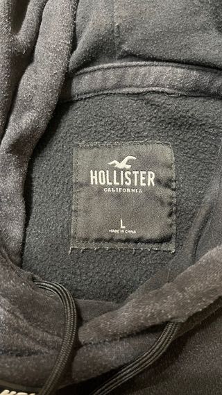 Sudadera Hollister Negra