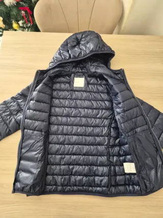 Piumino donna blu sintetico