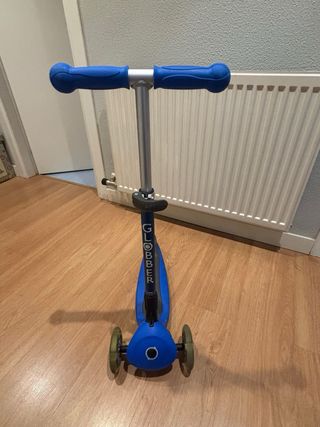 Patinete Globber 3 ruedas azul