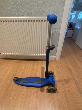 Patinete Globber 3 ruedas azul