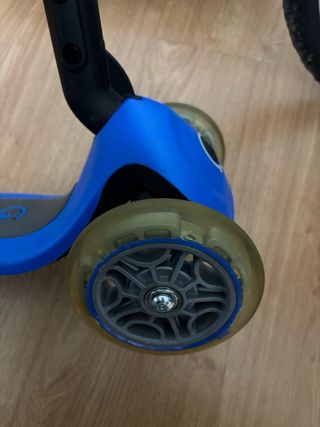 Patinete Globber 3 ruedas azul