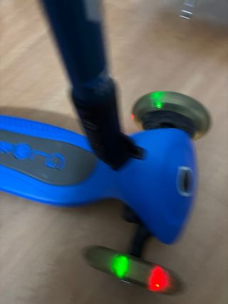 Patinete Globber 3 ruedas azul