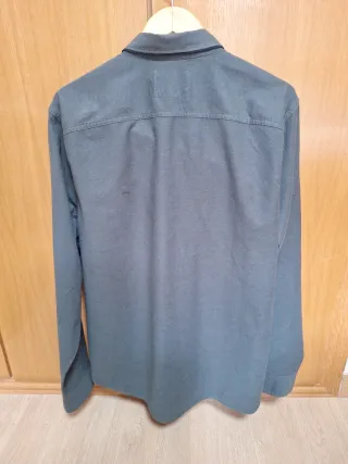 Camisa Hollister Verde Talla XXL Hombre