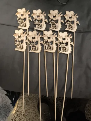 Decoración Sant Jordi Madera