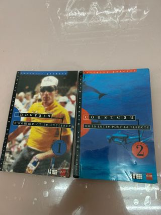 Libros juveniles en francés.