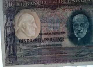 Billete 50 Pesetas 1935