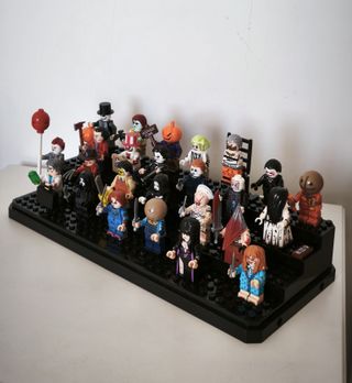 Vitrina 25 Figuras Terror Compatible Lego