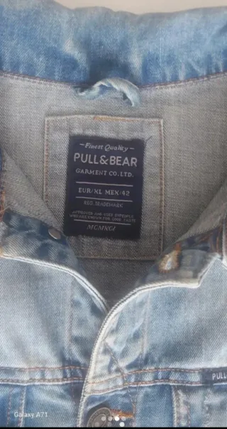 Cazadora Vaquera Pull&Bear Talla XL
