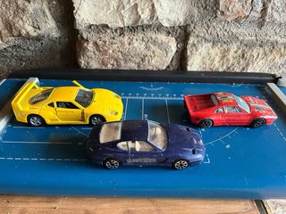 Lotto 3Pz Ferrari Vintage Scala 1:43 e 1:39