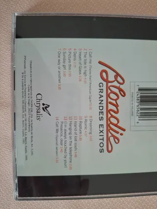 2 CDs Blondie: Éxitos & Remezclas