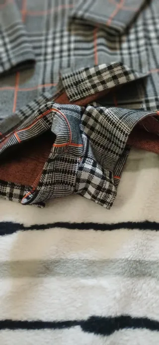 Mini dress a quadri Pull&Bear