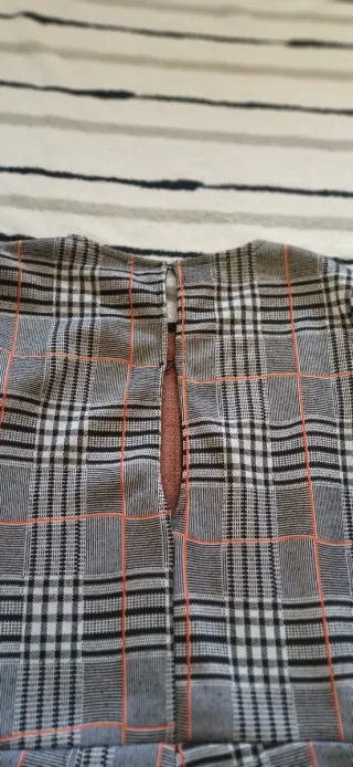 Mini dress a quadri Pull&Bear