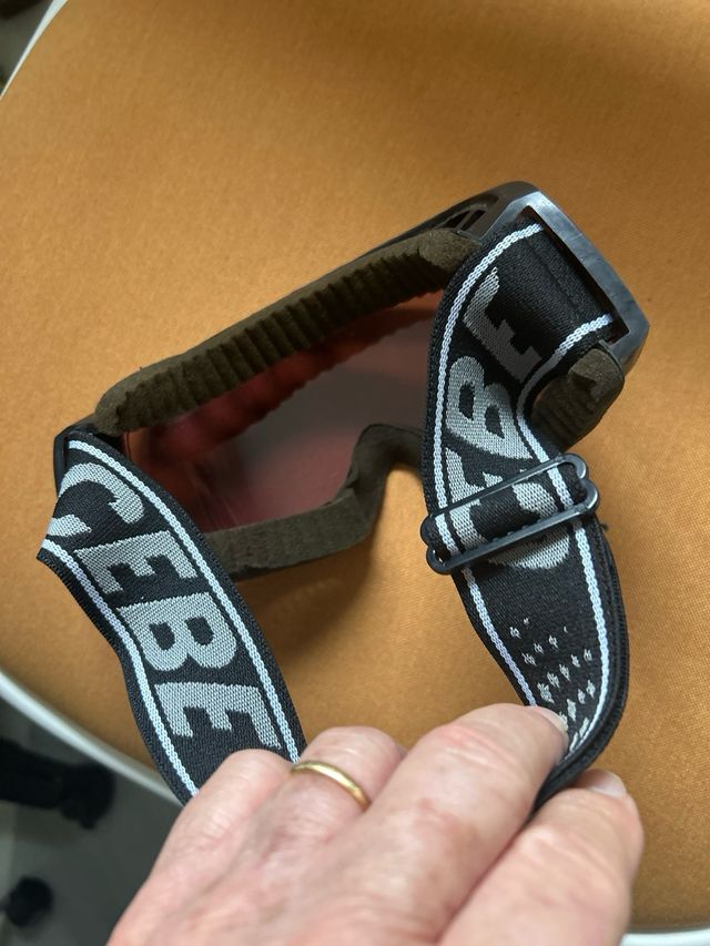 Occhiali da sci vintage Cébé