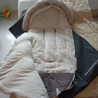 Saco universal para silla de bebé beige