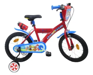 Bicicleta Patrulla Canina 16 Roja