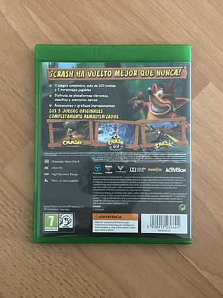 Crash Bandicoot N-Sane Trilogy per Xbox One
